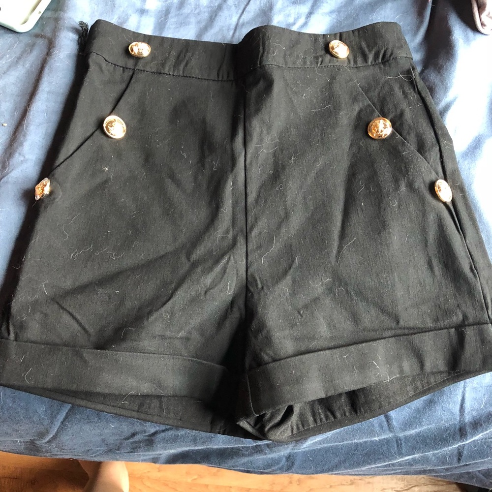 Black shorts
